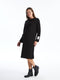 Crew Neck Printed Women's Dress